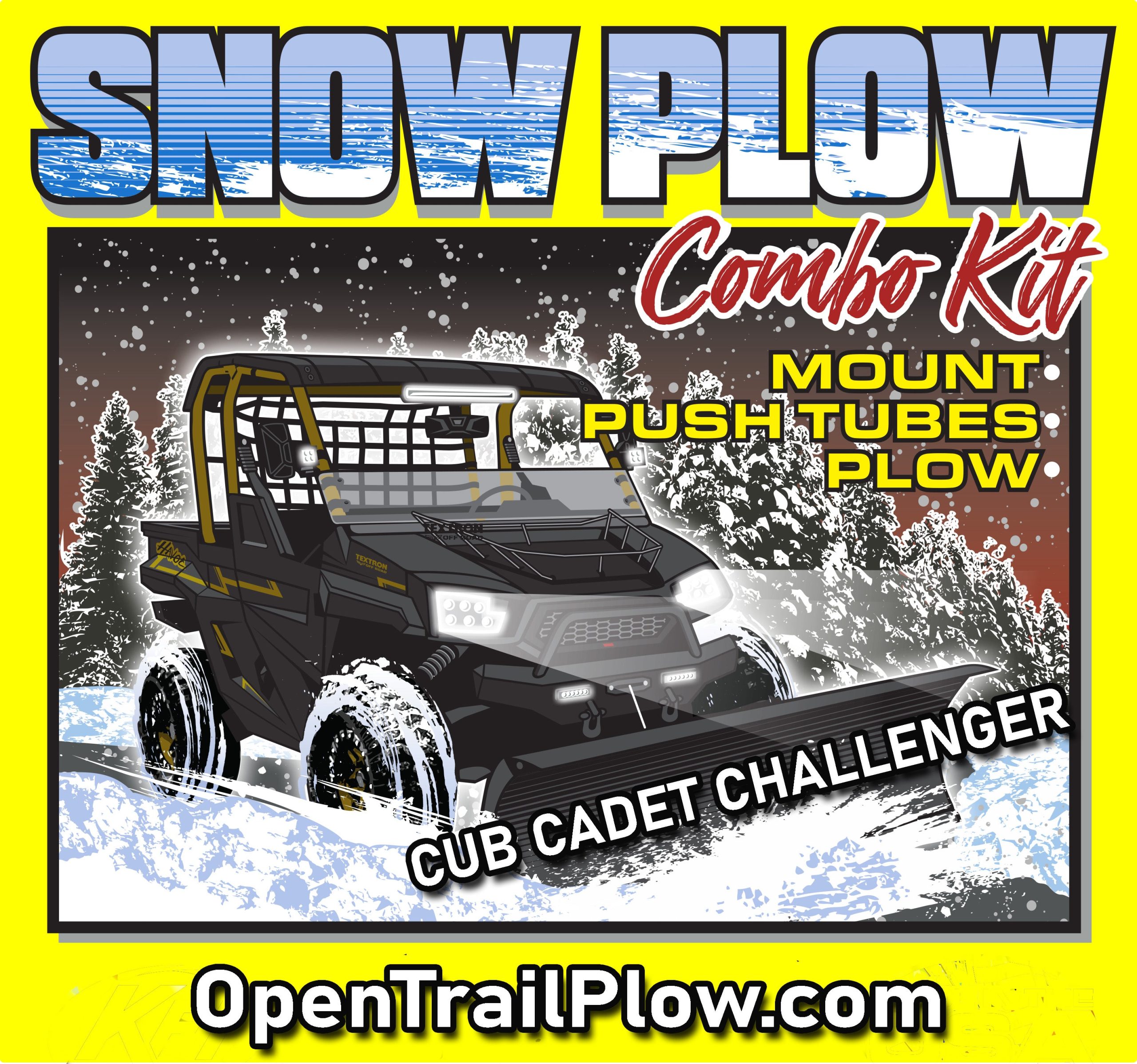 UTV PLOW MOUNT KIT