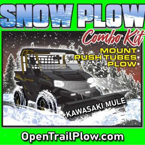 UTV PLOW MOUNT KIT