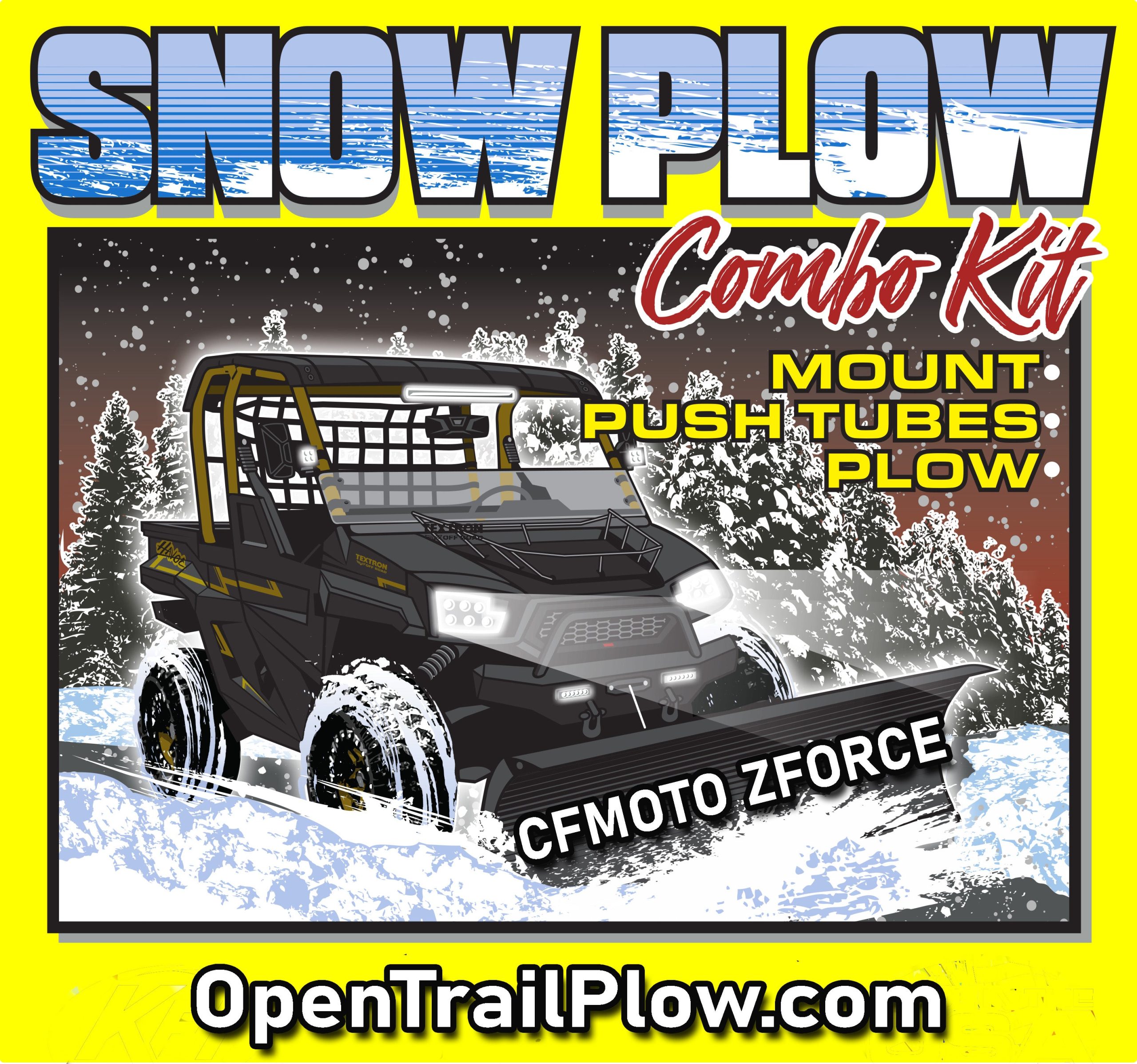 UTV PLOW MOUNT
