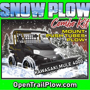 KFI UTV Plow Mount Kit for Kawasaki Mule