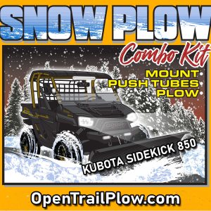 UTV PLOW MOUNT KUBOTA